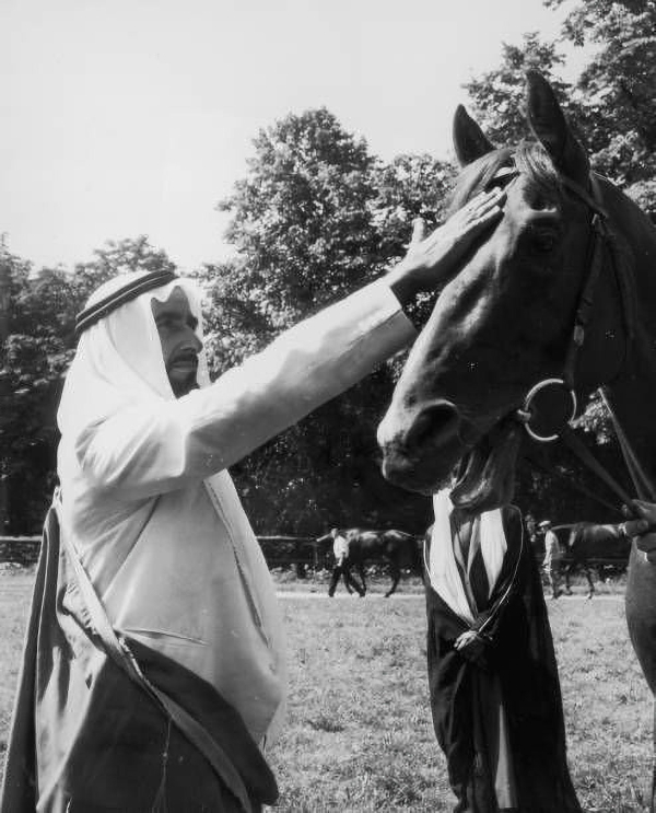 HH Sheikh Zayed with Kesrawan