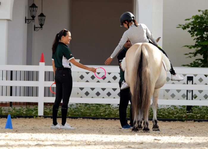 ADEC - Therapeutic Riding Sessions Jessie in session 2