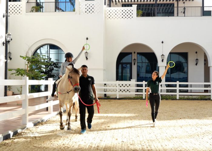 ADEC - Therapeutic Riding Sessions Jessie in session 4