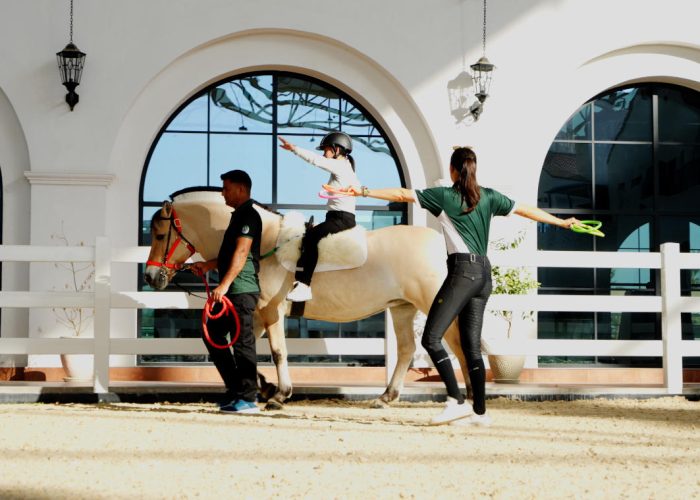 ADEC - Therapeutic Riding Sessions Jessie mounted session